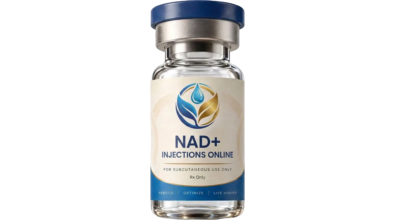 NAD Injections Online vial of injectable NAD+